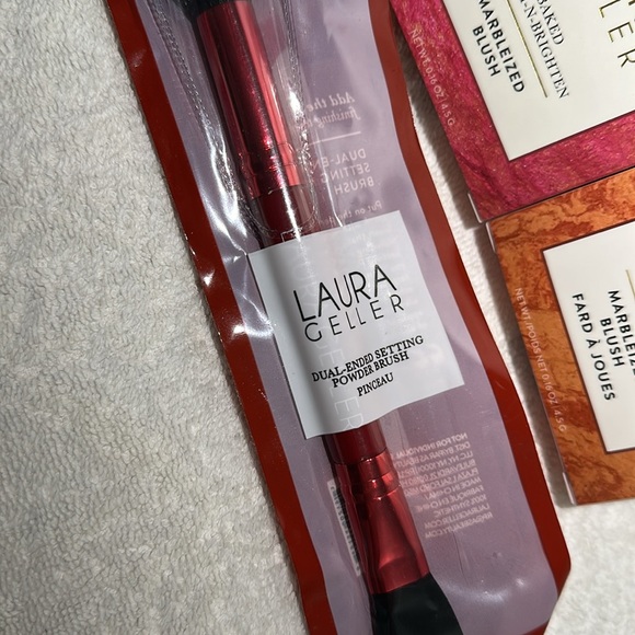 NWT BUNDLE Laura Geller Baked Blush N Brighten Marbleized Blush - Picture 3 of 9